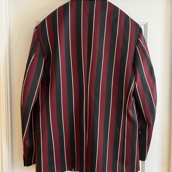 new VERSACE  RUNWAY WOOL SUIT 23ss  blazer pants sz48 US38 - Picture 11 of 16